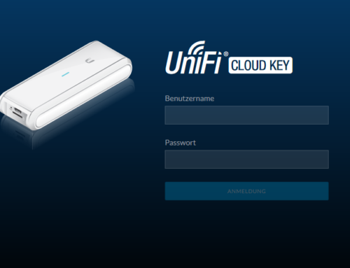 UniFi Network Controller Downgrade auf dem CloudKey
